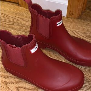 HUNDER RED RAIN BOOTS/SNOW BOOTS